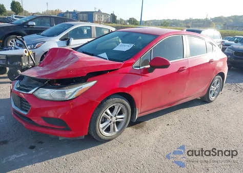 2017 Chevrolet Cruze Lt из США, поврежденный, VIN 3G1BE6SMXHS599130